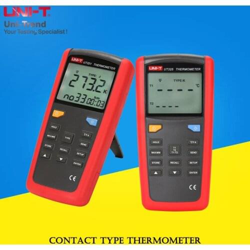 UNI-T UT325 UT321 Contact Type Thermometer/Multi-type thermocouple thermometer circuit board solid surface/liquid/gas