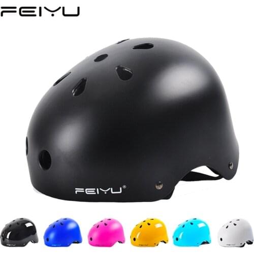 Skateboarding Cycling Helmet Hip-Hop Helmet Roller Skating Helmet Dry Ice General Adult Men Women Drifting Helmet 7 colors