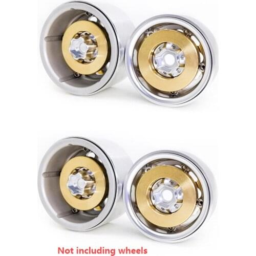 Internal Counterweight for 1.9/2.2 inch Wheel VP Rims 1:10 TRX4 Defender Axial SCX10 90046 D90 TF2 RC Brass Parts