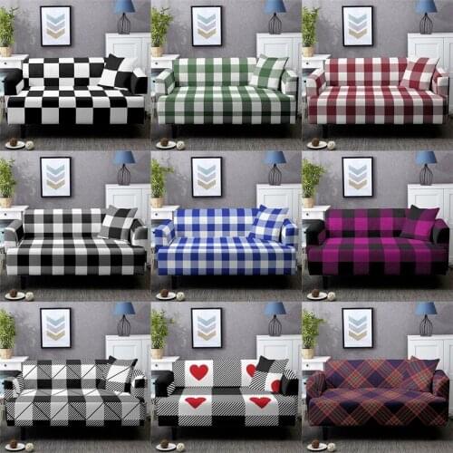 1/2/3/4 Seat Four Season Sofa Cover Full Stretch Sofa Cover Full Cover Fabric Combination Dust Cover Cushion
