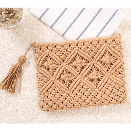Women Straw Bag Summer Beach Woven Bag Shoulder Bags Tote Shoulder Handbag Casual /BY