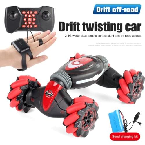 Gesture Induction Car Light Music Drift Dancing Remote Control Stunt Cars Off-Road Vehicle RC Toys for child Christmas gift