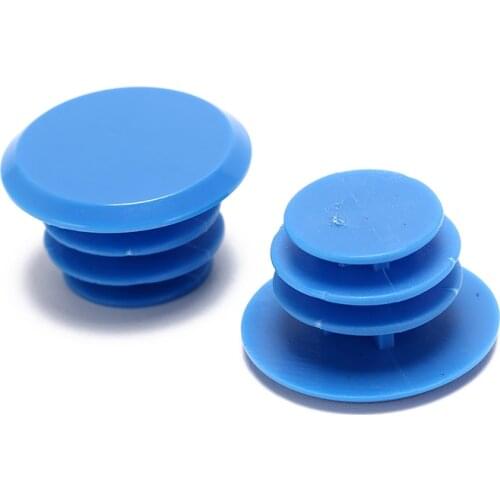 1Pair Cycling Road Bike Handle Bar End Lock-On Plugs Plastic PE Handle Bar Grips Caps Covers Bicycle Parts Inner Dia 20mm