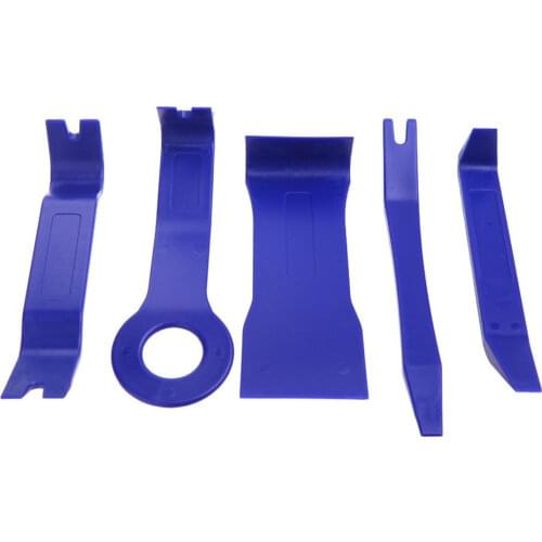 Set of 5 Car Door Clip Panel Audio Video Dashboard Dismantle Kits Installer Pry Tool