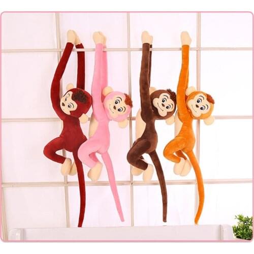 65CM Cute Long-Armed Monkey Shaped Plush Toy For Children Adult Toys