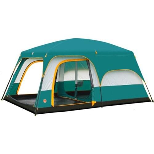 Wholesale 8-10 person large family camping tent