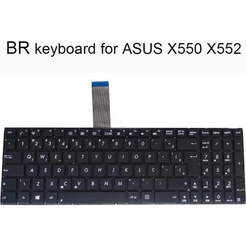 BR/Brazil Brazilian notebook keyboard For ASUS X550 X552 S550 Y581 X550C X550CA X550CC X550M X550L X552EA X552M X552LA 612SUS00