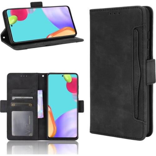 For Samsung Galaxy A52s 5G Case Premium Leather Wallet Leather Flip Multi-card slot Cover For Samsung A52s A52 S SM-A528B Case