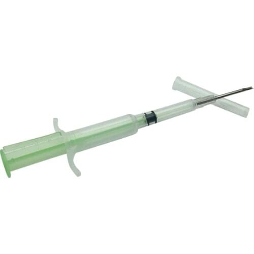 Ntag216 implant chip 2*12mm safety syringe microchip applicator injector pump