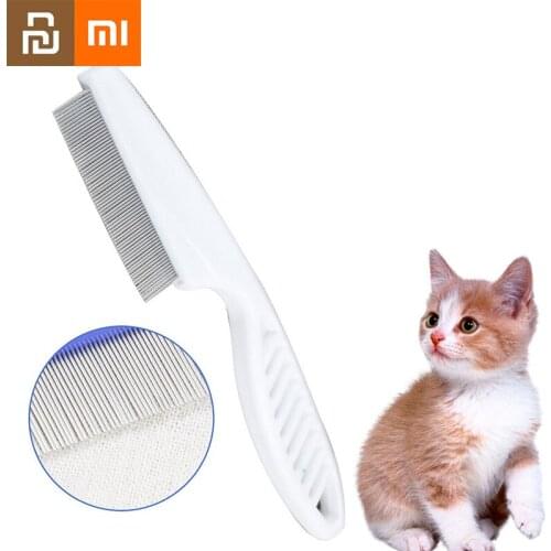 Xiaomi Pet Dog Needle Comb Stainless Steel Remove Floating Hair Bruh Close Tooth Comb Dog Cat Flea Bruh Pet Grooming Tool Youpin