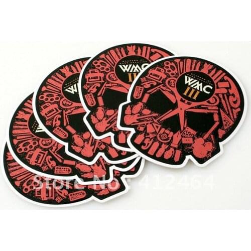 Competitive price die cut letter sticker (ss-618)
