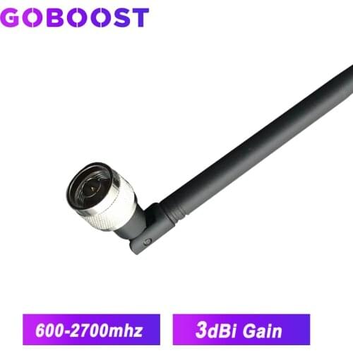 LTE 4G GSM Whip Antenna For Communication Network Cellphone Repeater 600-2700MHz 3dBi 2G 3G 4G GSM 900mhz DCS 1800mhz 1900mhz