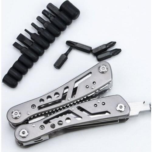 Multifunction Outdoor Survival Tools With Pliers Portable Fishing Knife Pocket Multi Hand Tools for Outdoor Camping
