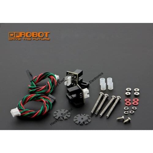 New DFRobot Gravity TT Motor Encoders Kit for rotation degree of wheels compatible with Arduino/Raspberry Pi IO Expansion Shield