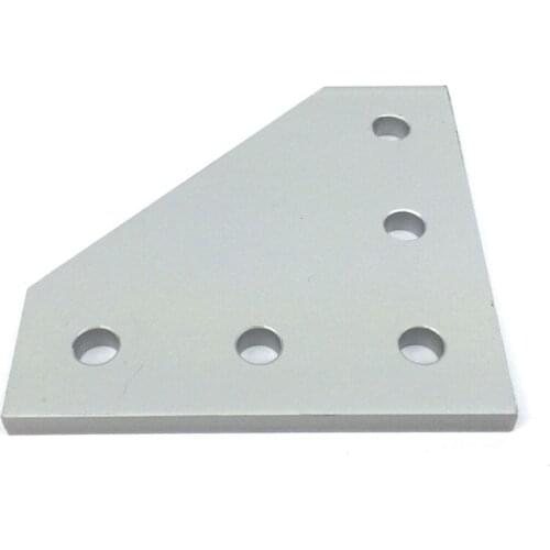 RepRap 3D Printer CNC machine parts 90 Degree Joining Plate for V Slot Aluminium Linear Extrusion
