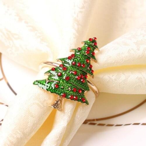 Christmas napkin ring golden napkin holder napkin holder table christmas napkin rings rings for napkin table decoration
