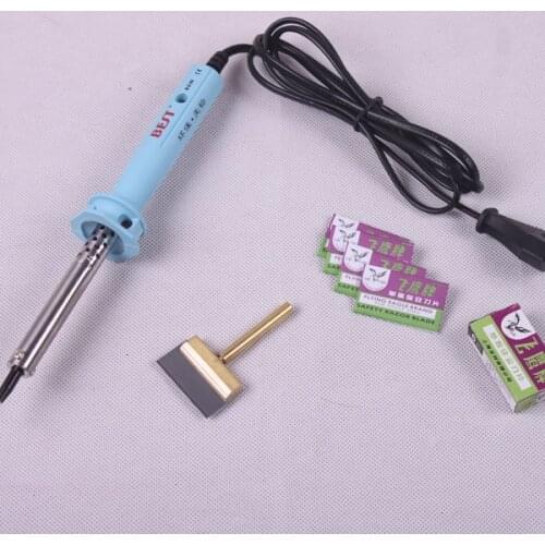 30W/40W/60W soldering iron handle T Tip scraper blade UV glue clean tool For LCD Screen seperator Old Glue Remove