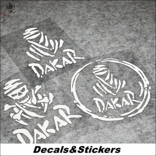 NO.L149 The Paris Dakar Rally 3M Reflective Modified Stickers Car Glass Waterproof MOTO GP Decals Racing Motorcycle Motocross