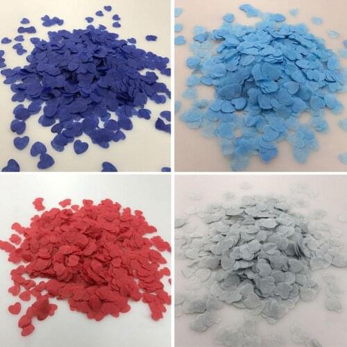 1.5cm Heart Shape Paper Confetti DIY Birthday Wedding Party Balloon Table Decor