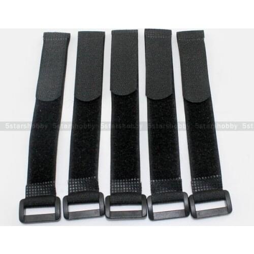 5Pcs 300mm Magic sticker Lipo Battery Nylon Strap RC model anti-buckle tape Reusable Antiskid Tie