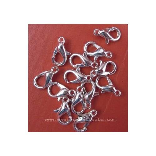 1000Pcs Alloy Metal Lobster Clasps 12mm