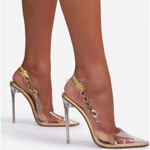 2021 New Design Summer Ankle Strap Womens Sandals Lace-Up Sexy Thin High Heels Stripper Heels Sandals Super High (8cm-up)