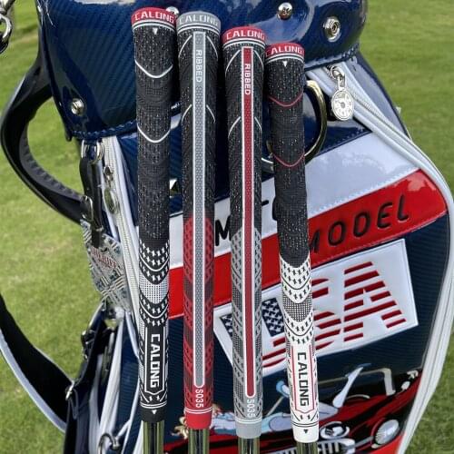 2021 CALONG Golf Grips Standard Midsize MultiCompound Grips With Back Ribbed Rubber and Cord Hybrid 13pcs Golf Club Grips