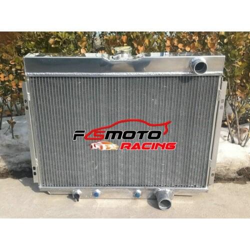 4 row Aluminum Radiator 1967-1970 For Ford Mustang/1967 1968 1969 70 Mercury Cougar / XR7