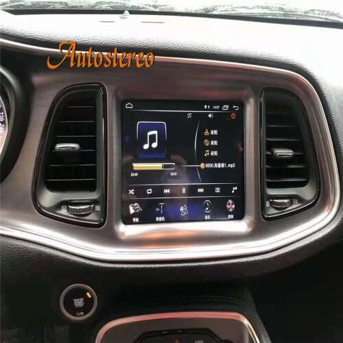 AutoStereo For Dodge Challenger Android 10.0 64GB Car Radio GPS Navigation Head Unit Radio Tape Recorder Multimedia Player IPS