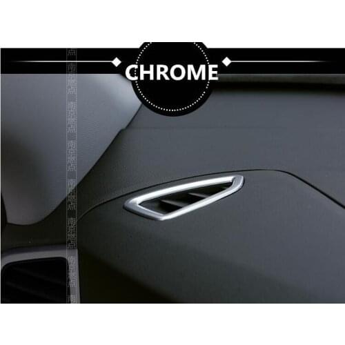 Free Shipping Car-Styling Front Air Vent Trim Air Vent Outlet Cover Stickers Case For Hyundai Tucson 2015 2016 Car Accessories