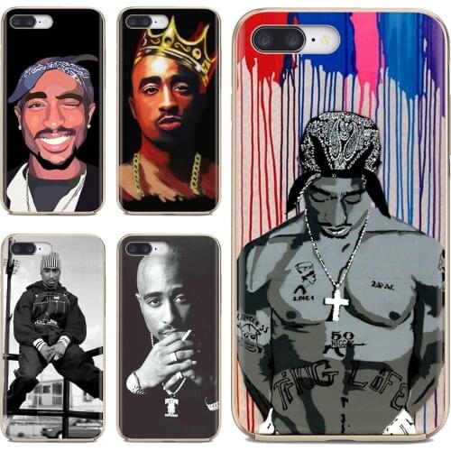 2Pac Tupac Shakur Hip Hop Rapper Soft Bag Case For Samsung Galaxy A10 A30 A40 A50 A60 A70 a12 a31 a41 a51 a71 a20e a21s M30