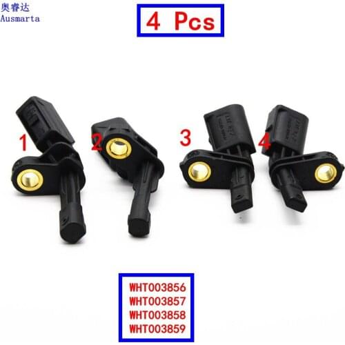 2-4 Pcs ABS Wheel Sensor WHT003856 WHT003857 WHT003858 WHT003859 For Beetle Eos Golf MK5 MK6 Passat B6 B7