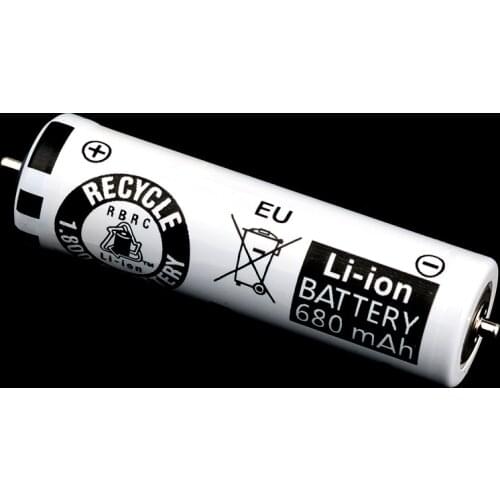 Electric shaver epilator massage Li-Ion rechargeable battery for Panasonic ES-LT20 ES-GA21 ES-GA20 ES -LT70 ES-LA62 3.6V 680MAh