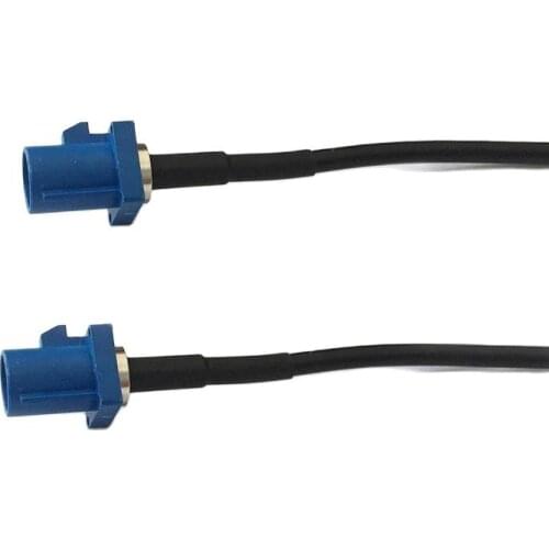 GPS antenna extension cable adapter Fakra C male to Fakra C male plug RF cable RG174 20cm 8" wholesale NEW