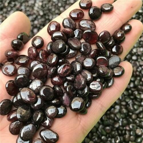 Garnet tumbled stones crystal quartz gemstones natural mineral piedras decorativas feng shui reiki healing cristal modern decor