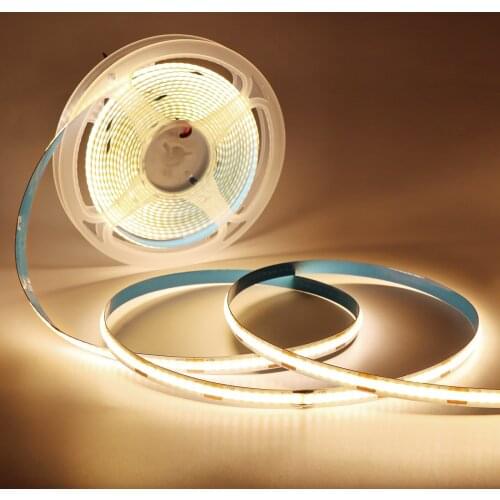 Indoor Kitchen COB LED Lights luminaria Hand Sweep Motion Sensor Night Lamp Under Cabinet Light bedroom decor FCOB LED Strip