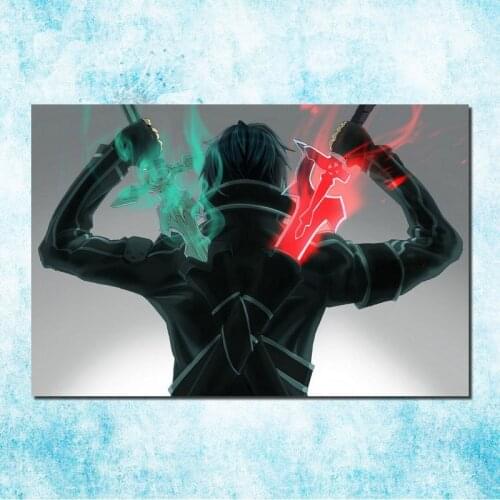 Sword Art Online Hot Anime Art Silk Canvas Poster 13x20 24x36 Inch Pictures For Room Decor Gift -5