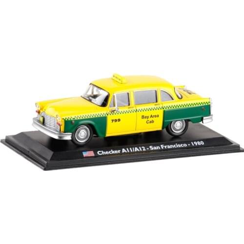 Original exquisite gift box 1:43 USA Checker All/A12 taxi model,high simulation alloy collection and decoration,free shipping