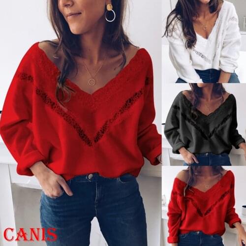 Plus Size Oversize Womens Sweaters Fashion Stylish Sexy Tee Soft Loose Long Sleeve Shirt Tops Ladies Casual Sweater