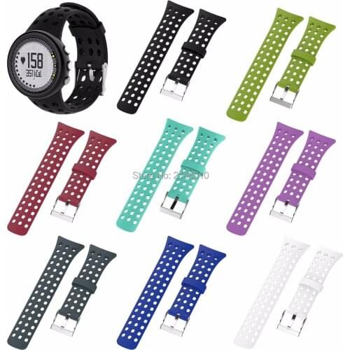 Replacement Wristband Watch Band Strap for SUUNTO M1 M2 M4 M5 Series Fitness Watch Silicone Sports Wrist Band