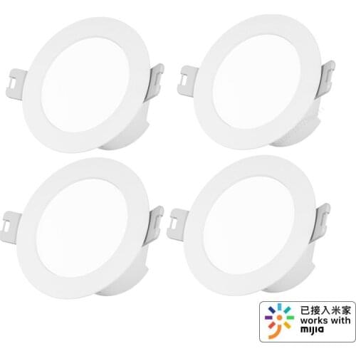 Original Xiaomi Mijia Smart Led Downlight Bluetooth Mesh Version Controlled By Voice Remote Control Adjust Color temperature