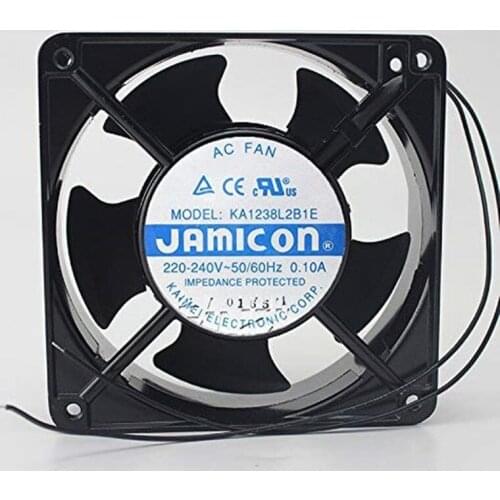Original JAMICON KA1238L2B1E 220-240v 0.10A AC Fan Cooling Fan 6months Warranty