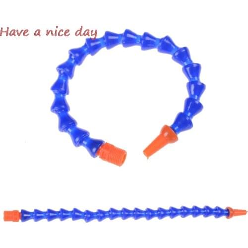 1pcs 300MM Universal Lathe Plastic Flexible Adjustable Water Oil Coolant Pipe Hose Round nozzle 1/4 Spark Plug Tube Condenser