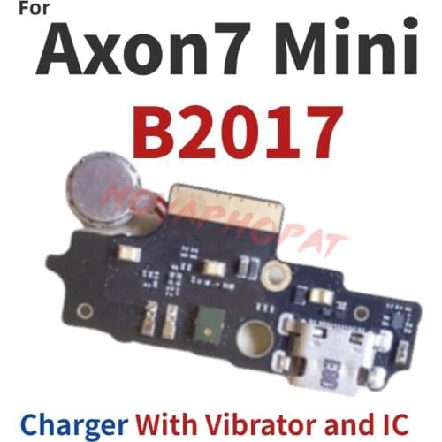 Novaphopat For ZTE Axon 7 mini Axon7 B2017 B2017G USB Dock Charger Charging Port Connector Microphone Mic Flex Cable 10pcs/lot