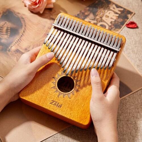 Thumb 17 sound karinba Kalima acacia wood 21 sound karinba finger harp double finger instrument