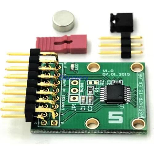 AS5047D-ATSM AS5047P Doggo ODrive Magnetic Encoder Adapter Board