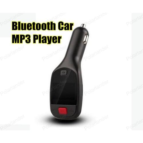 Car MP3 Player BluetoothHandsfree FM Transmitter With Remote Control HD Loosless + LCD Screen + Support TF Slot
