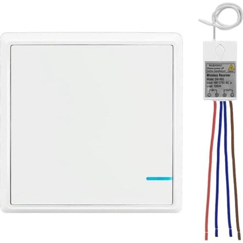 Wireless Switches, Transmitters for Receivers, Controllers, No Wiring, Waterproof, Home and Lighting
