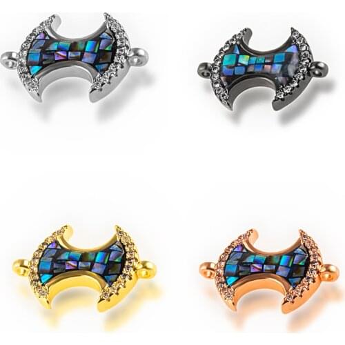 DIY Multi-Color and Versatile Accessories Bowknot Earrings Bracelet Connectors Making Luxury Jewelry Accessories