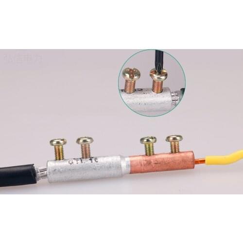 Gtl-16 square connector copper aluminum connecting pipe terminal copper ear wire nose copper nose